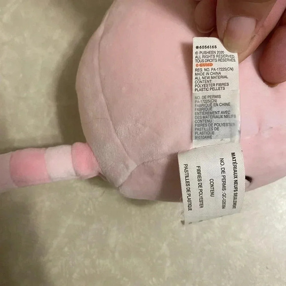 Pusheen Kitty Pink Plushie 6” - Picture 5 of 7